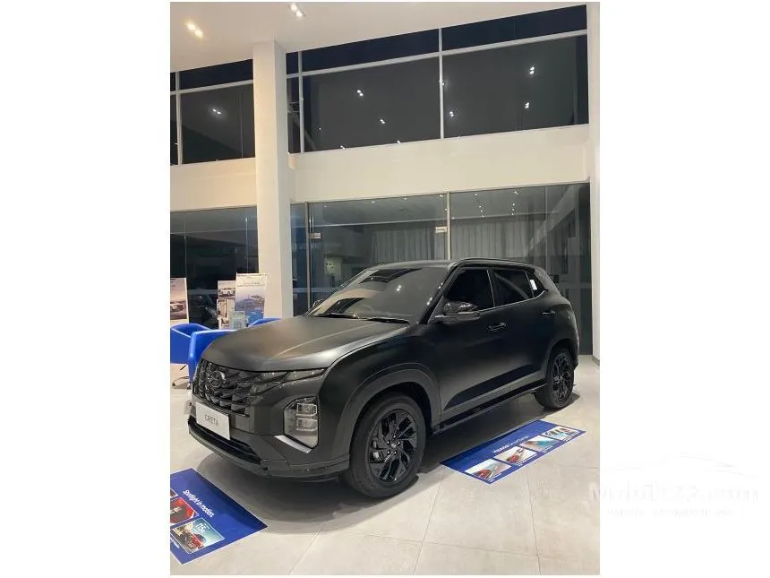 Jual Mobil Hyundai Creta 2024 Alpha 1.5 di Jawa Barat Automatic Wagon Hitam Rp 367.250.000