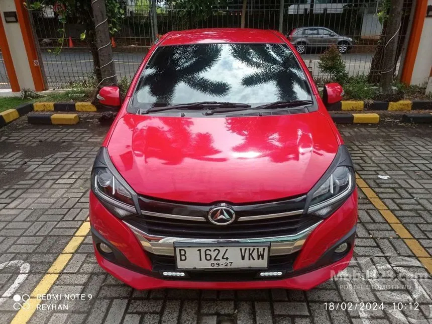 Jual Mobil Daihatsu Ayla 2017 R 1.2 di Banten Manual Hatchback Merah Rp 100.000.000
