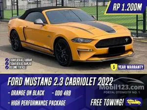 2022 Ford Mustang 2.3 EcoBoost High Performance Convertible