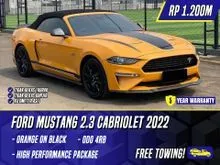2022 Ford Mustang 2.3 EcoBoost High Performance Convertible Orange on Black Oranye Oren Cabrio Cabriolet