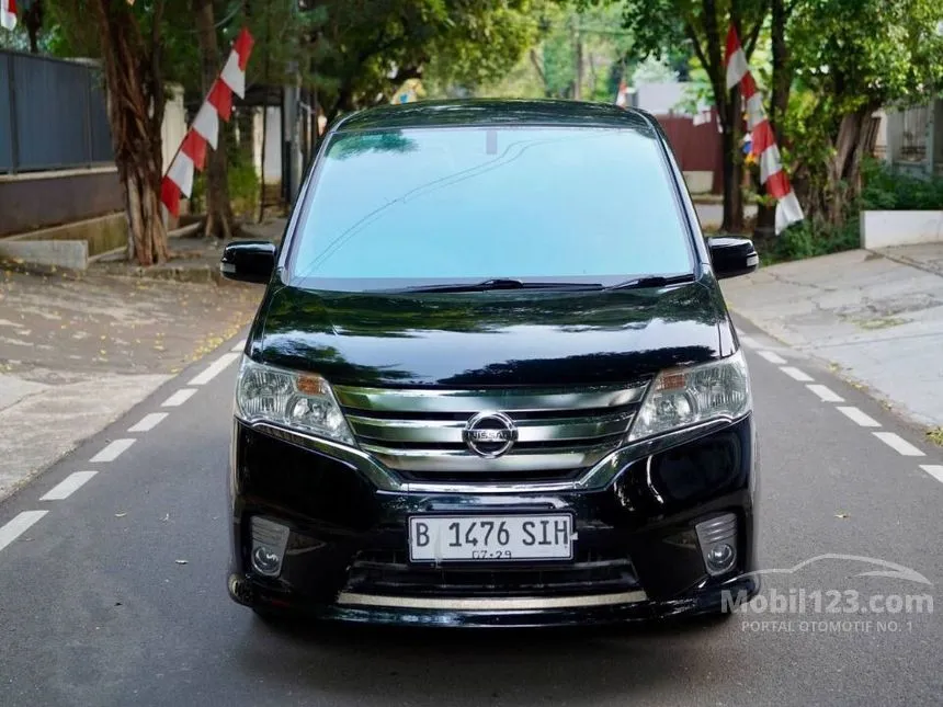 Jual Mobil Nissan Serena 2014 X 2.0 di DKI Jakarta Automatic MPV Hitam Rp 143.000.000