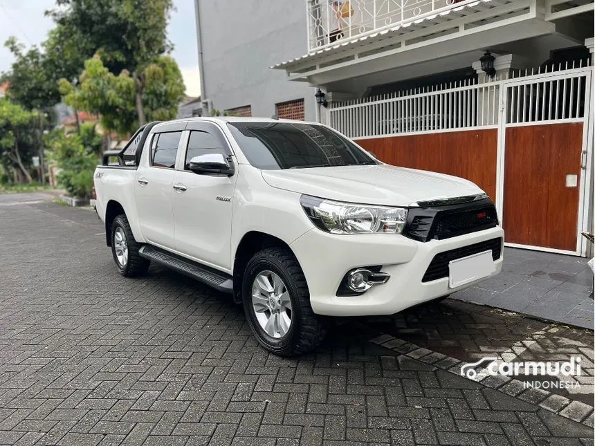 Jual Mobil Toyota Hilux 2019 G Double Cab 4X4 2.4 di Jawa Timur Manual Pickup Putih Rp 355.000.000
