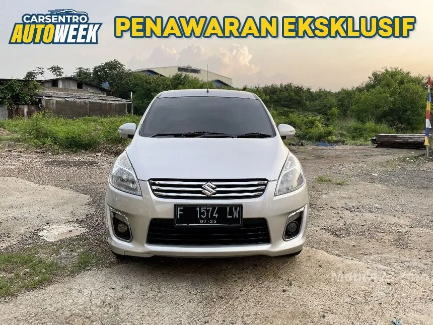 Jual Mobil Suzuki Ertiga 2015 GL 1.4 di Jawa Barat Manual MPV Silver Rp 120.000.000