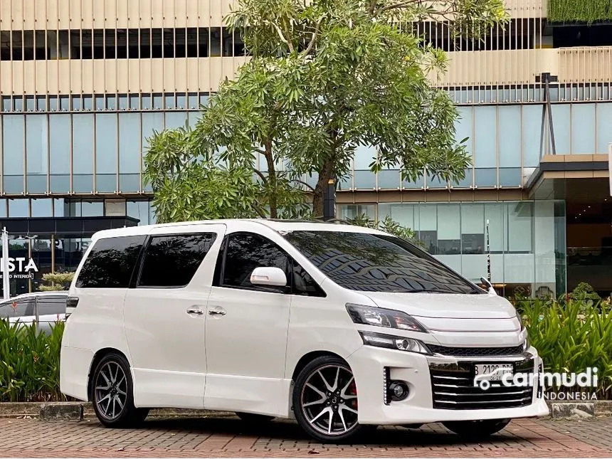Jual Mobil Toyota Vellfire 2013 Z GS 2.4 di DKI Jakarta Automatic Van Wagon Putih Rp 285.000.000
