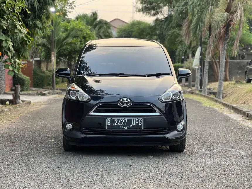 Jual Mobil Toyota Sienta 2017 V 1.5 di Banten Automatic MPV Hitam Rp 163.000.000