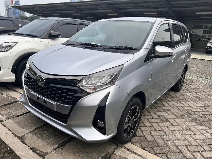Jual Mobil Toyota Calya 2024 G 1.2 di Banten Manual MPV Silver Rp 161.800.000