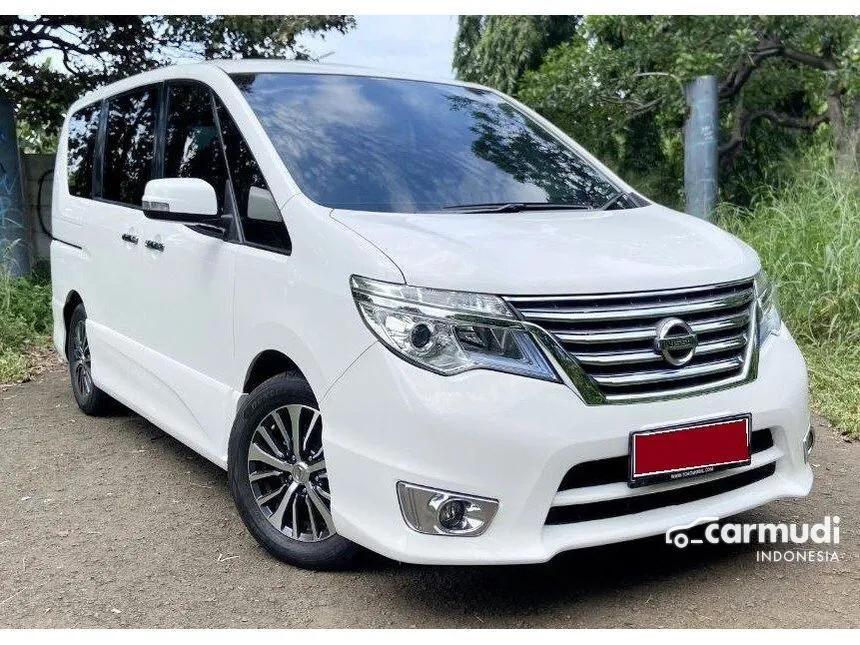 Jual Mobil Nissan Serena 2017 Highway Star 2.0 di Jawa Barat Automatic MPV Putih Rp 195.000.000
