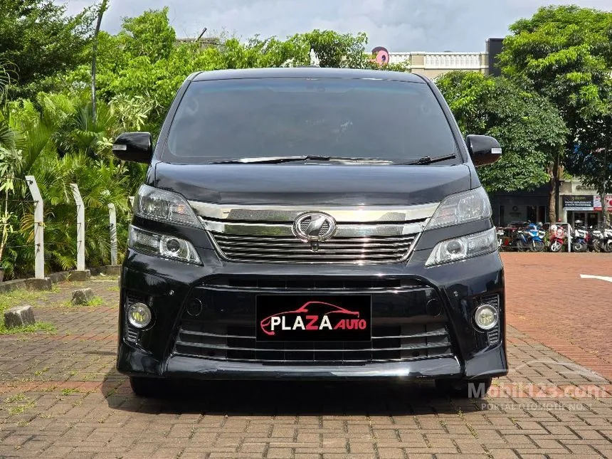 Jual Mobil Toyota Vellfire 2013 ZG 2.4 di DKI Jakarta Automatic MPV Hitam Rp 303.000.000