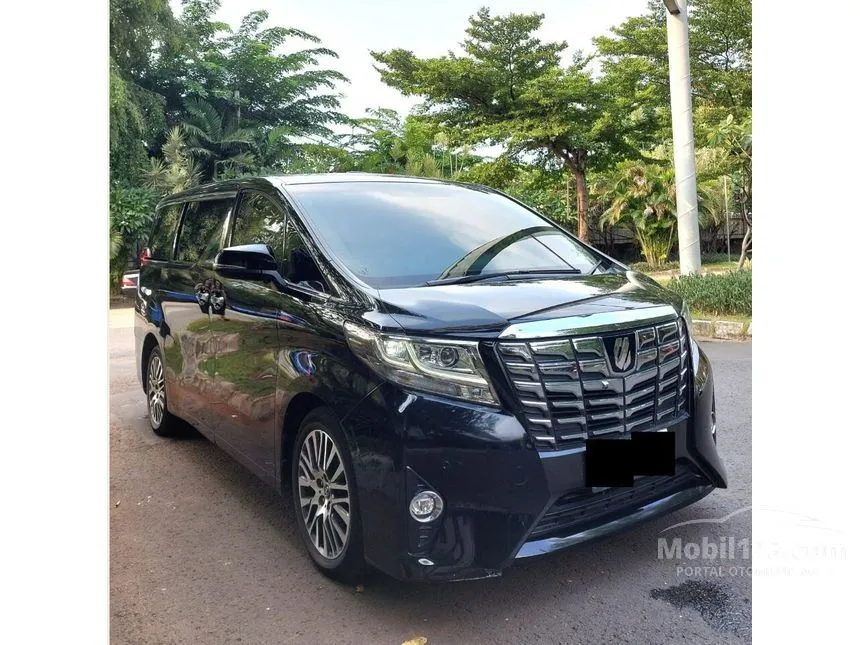 Jual Mobil Toyota Alphard 2017 G 2.5 di DKI Jakarta Automatic Van Wagon Hitam Rp 740.000.000