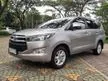 Jual Mobil Toyota Kijang Innova 2017 G 2.0 di Banten Automatic MPV Silver Rp 242.000.000