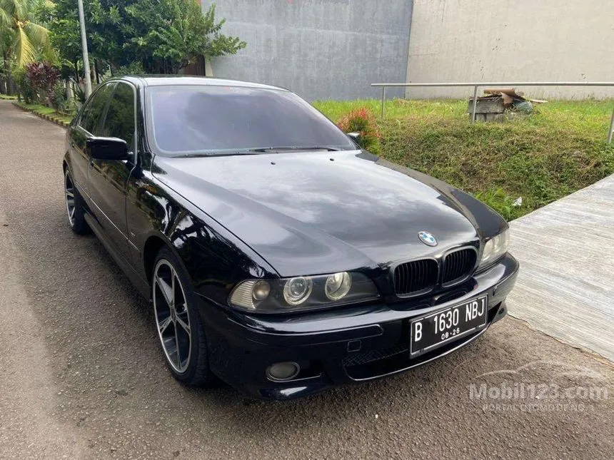 Jual Mobil BMW 530i 2001 E39 3.0 di DKI Jakarta Automatic Sedan Hitam ...