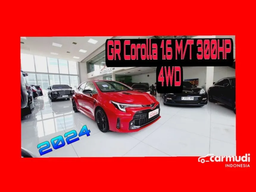 Jual Mobil Toyota GR Corolla 2024 1.6 di DKI Jakarta Manual Hatchback Merah Rp 1.150.000.000