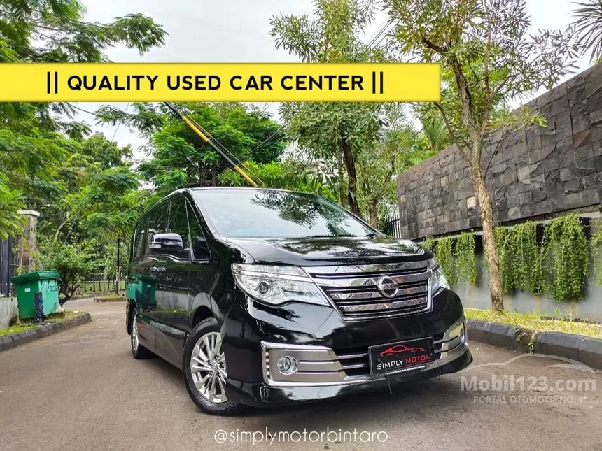 Jual Mobil Nissan Serena 2017 Autech 2.0 di DKI Jakarta Automatic MPV Hitam Rp 215.000.000