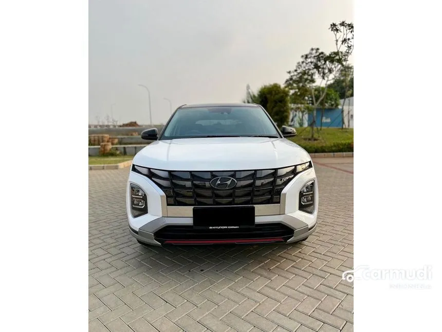 Jual Mobil Hyundai Creta 2024 Prime 1.5 di Banten Automatic Wagon Putih Rp 15.000.000