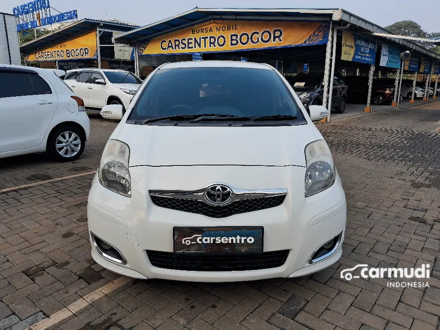 Jual Mobil Toyota Yaris 2011 E 1.5 di Jawa Barat Automatic Hatchback Putih Rp 110.000.000