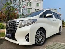 2017 Toyota Alphard 2.5 G Van Wagon Reg.2018 White On Beige Mewah Pilot Seat Km18rb Antik #AUTOHIGH #BEST DEAL
