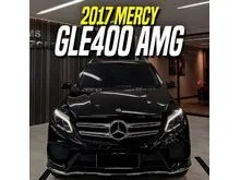 2017 Mercedes-Benz GLE400 3.0 Exclusive 4MATIC SUV AMG Black Mercy GLE 400 Hitam