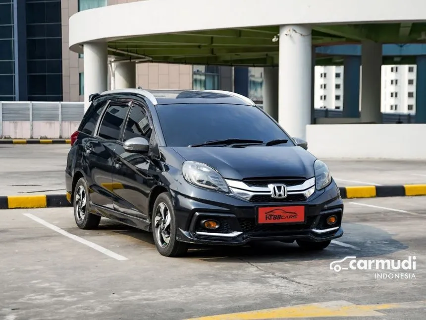 Jual Mobil Honda Mobilio 2014 RS 1.5 di DKI Jakarta Automatic MPV Hitam Rp 135.000.000