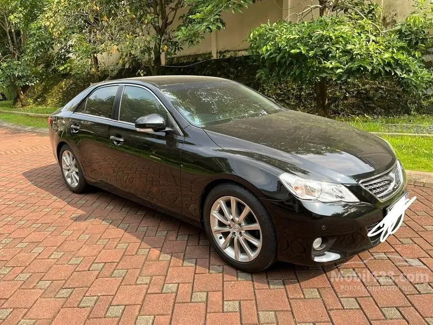 Jual Mobil Toyota Mark X 2012 250G 2.5 di Banten Automatic Sedan Hitam ...