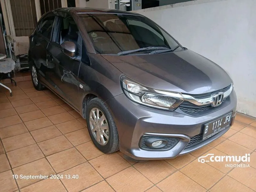 Jual Mobil Honda Brio 2020 Satya E 1.2 di Banten Automatic Hatchback Abu