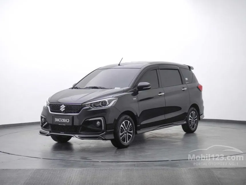 Jual Mobil Suzuki Ertiga 2023 Sport Hybrid 1.5 di Banten Automatic MPV Hitam Rp 220.000.000