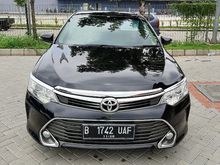 Toyota Camry 2.5 V At Matic 2015 Hitam Facelift New Model siap pakai Harga Cash 282jt sja