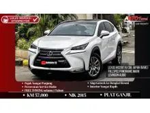 2015 LEXUS NX200T 2.0 KM 57.000 Lexus NX200t IU CBU Japan (RARE) Fullspec Panoramic Mark Levinson Audio NIK 2015 White On Beige