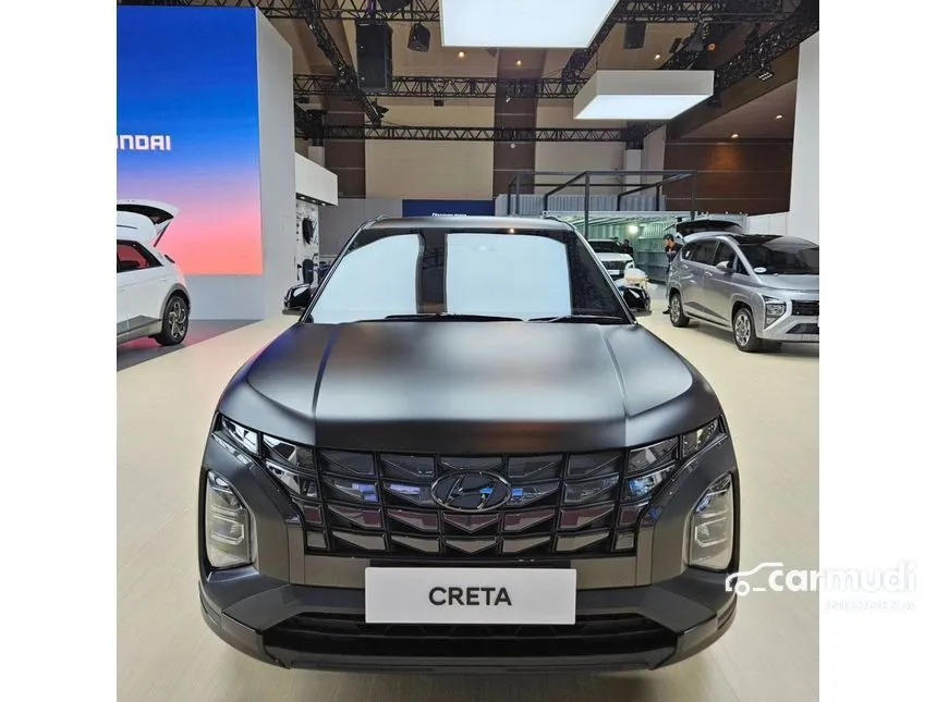 Jual Mobil Hyundai Creta 2024 Alpha 1.5 di DKI Jakarta Automatic SUV Hitam Rp 430.000.000