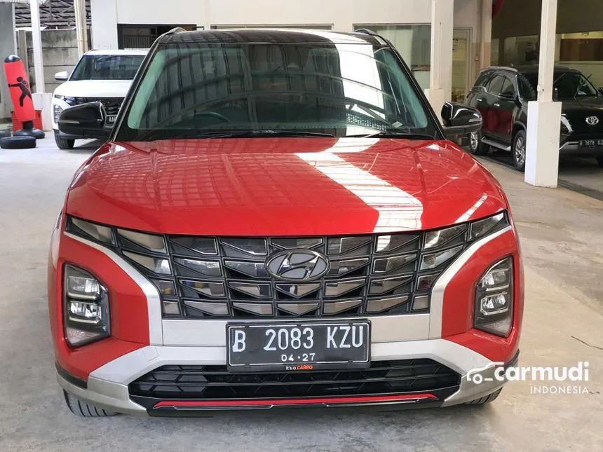Jual Mobil Hyundai Creta 2022 Prime 1.5 di Jawa Barat Automatic SUV Merah Rp 285.000.000