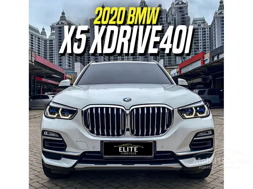 Jual Mobil BMW X5 2020 xDrive40i xLine 3.0 di DKI Jakarta Automatic SUV Putih Rp 895.000.000