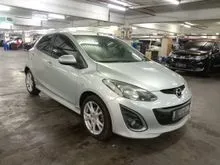 2011 Mazda 2 R Automatic Silver Pajak Panjang Low KM Mulus Bagus Sekali
