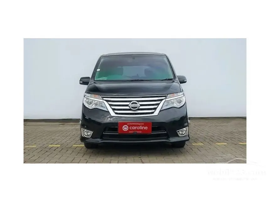Jual Mobil Nissan Serena 2016 Highway Star 2.0 di Banten Automatic MPV Hitam Rp 207.000.000
