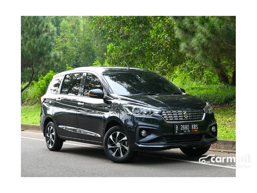 Jual Mobil Suzuki Ertiga 2019 GX 1.5 di Banten Automatic MPV Hitam Rp 162.000.000