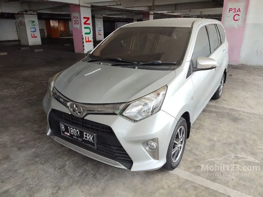 Jual Mobil Toyota Calya 2018 G 1.2 di Jawa Barat Automatic MPV Silver Rp 95.000.000
