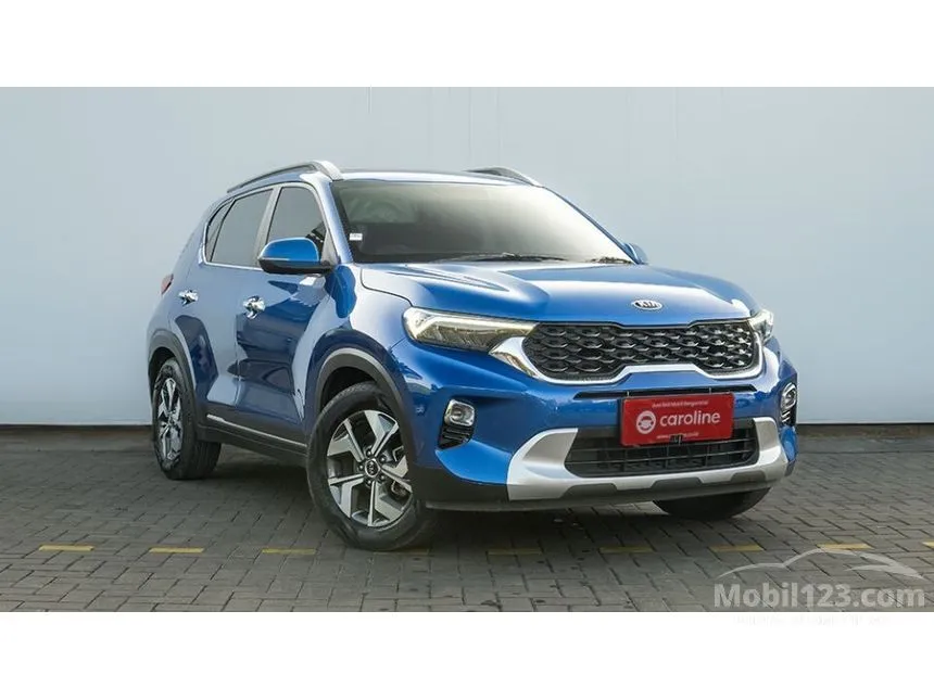 Jual Mobil KIA Sonet 2021 Premiere 1.5 di Banten Automatic Wagon Biru Rp 225.000.000