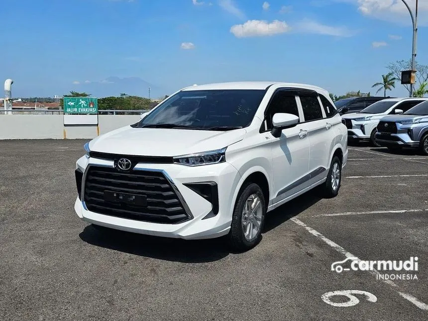 Jual Mobil Toyota Avanza 2024 E 1.3 di Banten Manual MPV Putih Rp 214.100.000
