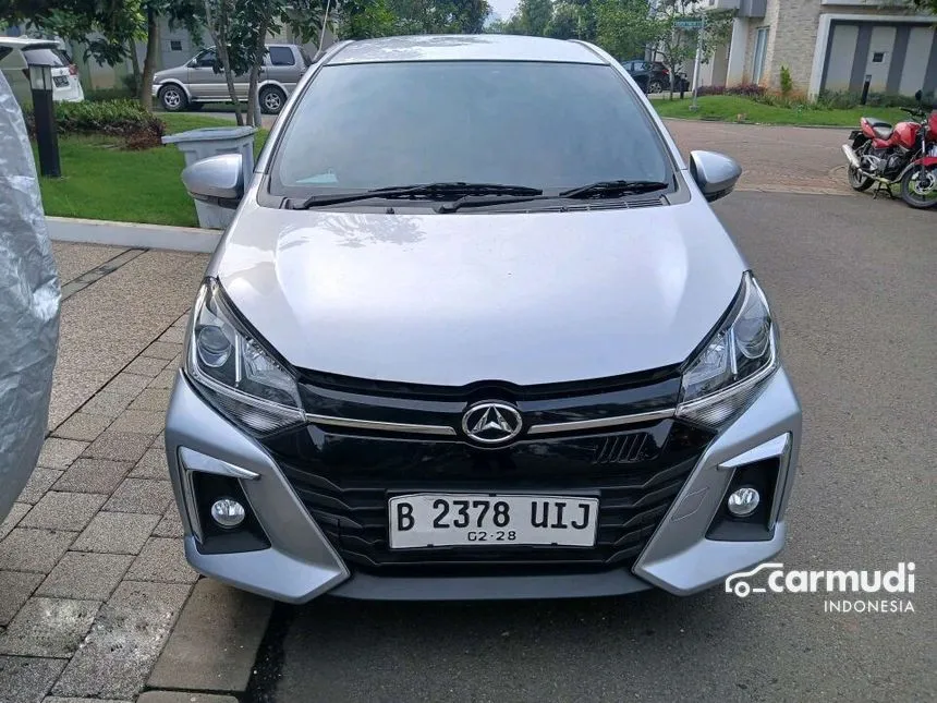 Jual Mobil Daihatsu Ayla 2023 R 1.2 di Banten Automatic Hatchback Silver Rp 136.000.000