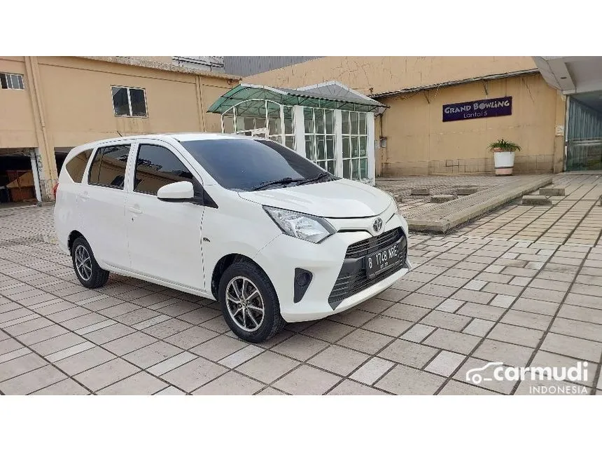 Jual Mobil Toyota Calya 2017 E 1.2 di Banten Manual MPV Putih Rp 105.000.000