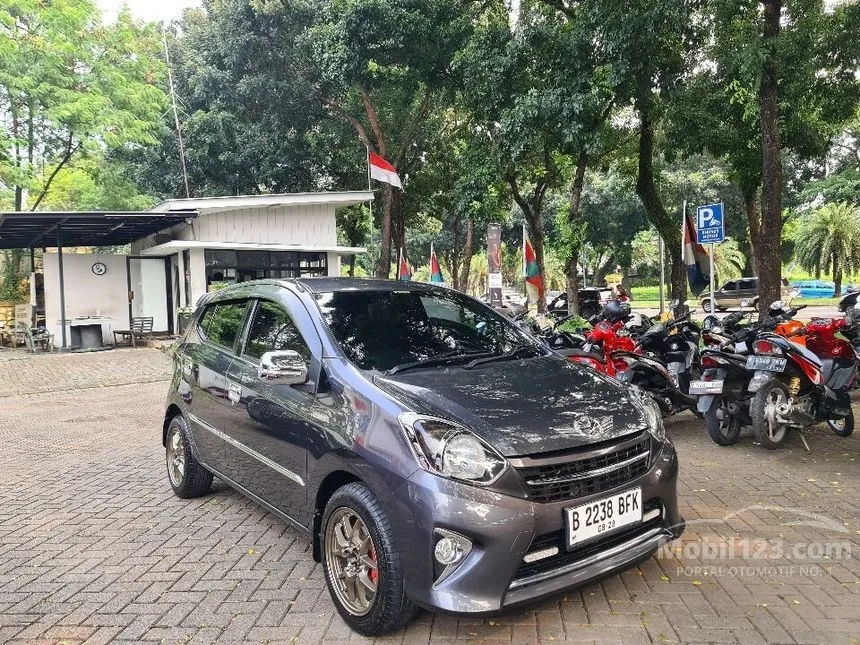 Jual Mobil Toyota Agya 2015 G 1.0 di DKI Jakarta Automatic Hatchback Abu