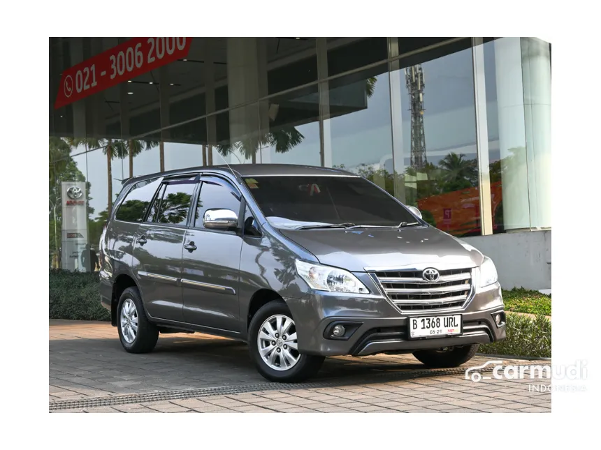Jual Mobil Toyota Kijang Innova 2014 G 2.5 di DKI Jakarta Automatic MPV Putih Rp 219.000.000