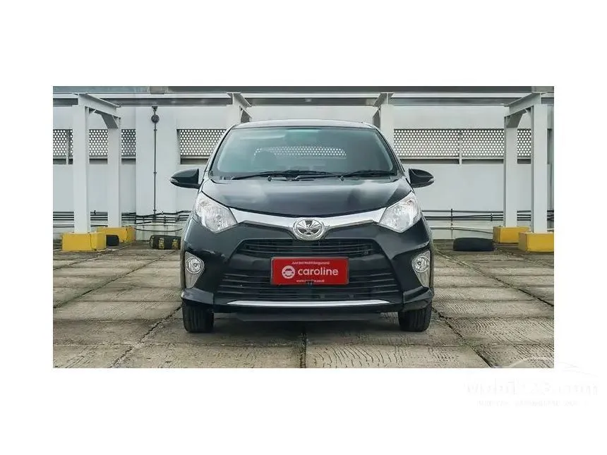 Jual Mobil Toyota Calya 2019 G 1.2 di Banten Manual MPV Hitam Rp 120.000.000