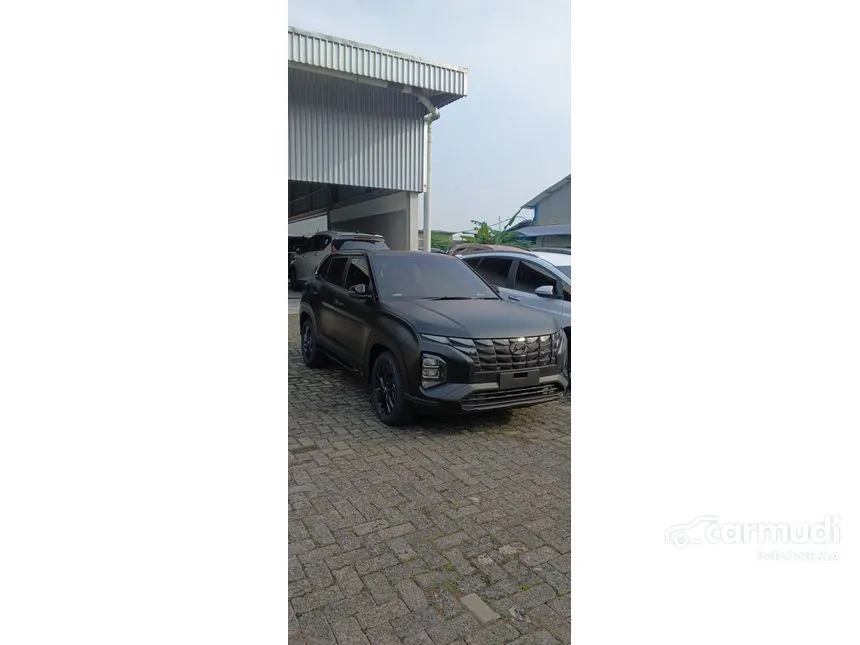 Jual Mobil Hyundai Creta 2024 Alpha 1.5 di Jawa Barat Automatic Wagon Hitam Rp 421.800.000