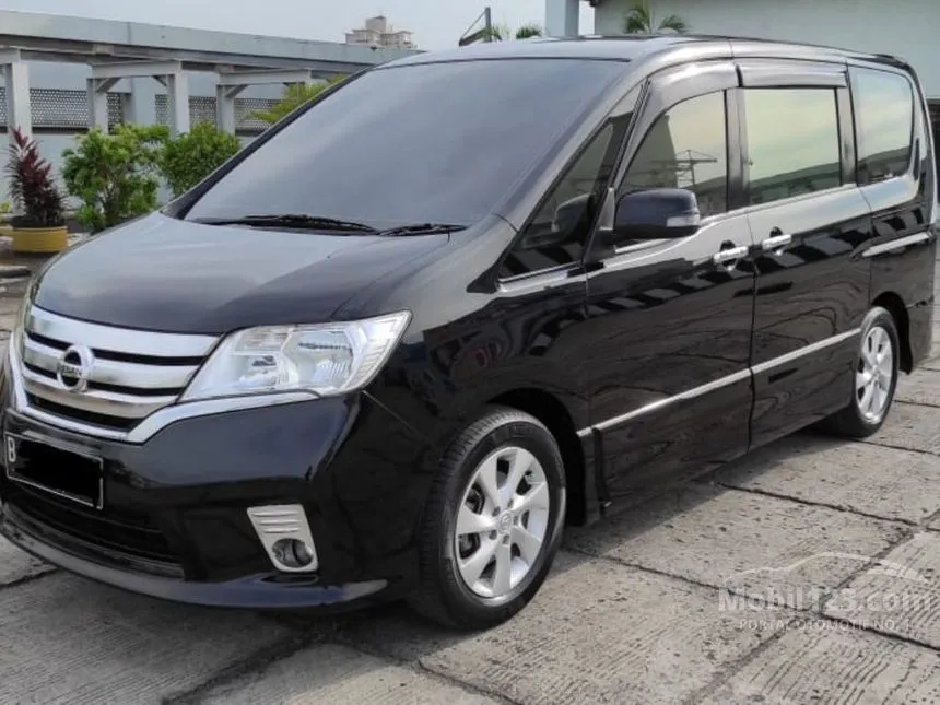Jual Mobil Nissan Serena 2014 Highway Star 2.0 di DKI Jakarta Automatic MPV Hitam Rp 150.000.000