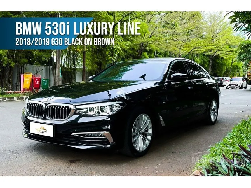 Jual Mobil BMW 530i 2018 Luxury 2.0 di Banten Automatic Sedan Hitam Rp 545.000.000