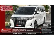 2021 Toyota Alphard 2.5 G MPV KM 38.000 Toyota New Alphard Facelift G ATPM TSS (TOYOTA SAFETY SENSE) NIK 2021 White On Beige Tgn 1 Dr Br