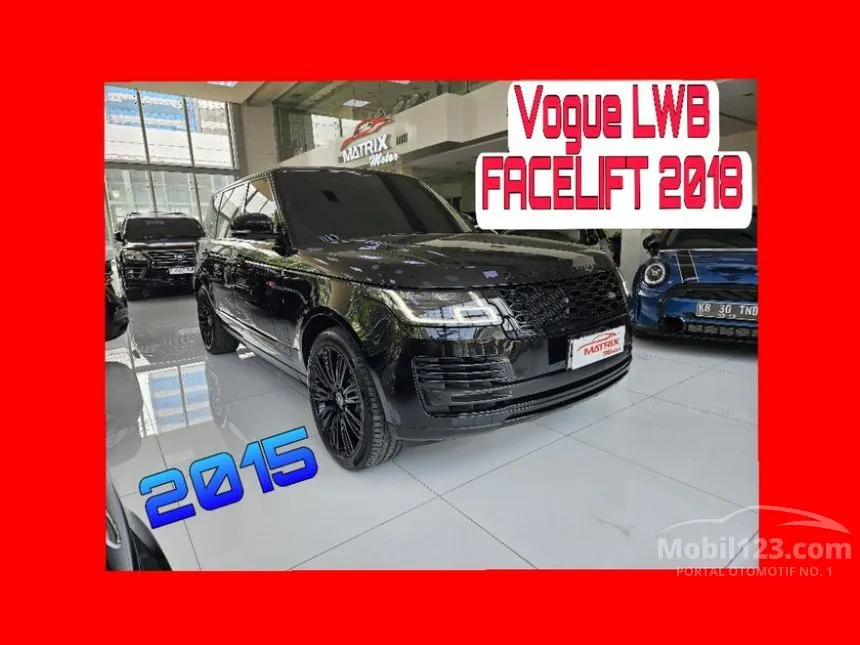 Jual Mobil Land Rover Range Rover 2015 Vogue 3.0 di DKI Jakarta Automatic SUV Hitam Rp 1.625.000.000