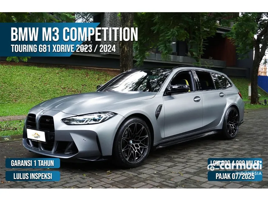 Jual Mobil BMW M3 2023 Competition Touring M xDrive 3.0 di Banten Automatic Wagon Abu