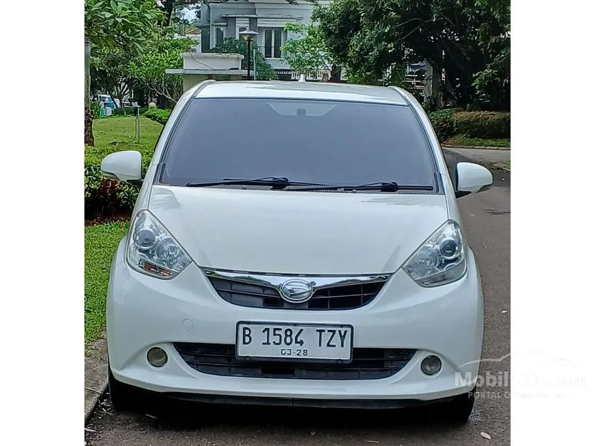 Jual Mobil Daihatsu Sirion 2013 D FMC 1.3 di Banten Manual Hatchback Putih Rp 80.000.000