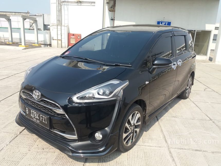 Jual Mobil Toyota Sienta 2016 Q 1.5 di DKI Jakarta Automatic MPV Hitam