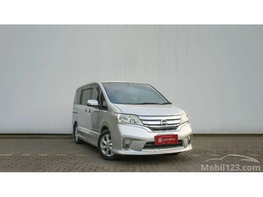 Jual Mobil Nissan Serena 2014 Highway Star 2.0 di DKI Jakarta Automatic MPV Silver Rp 129.000.000
